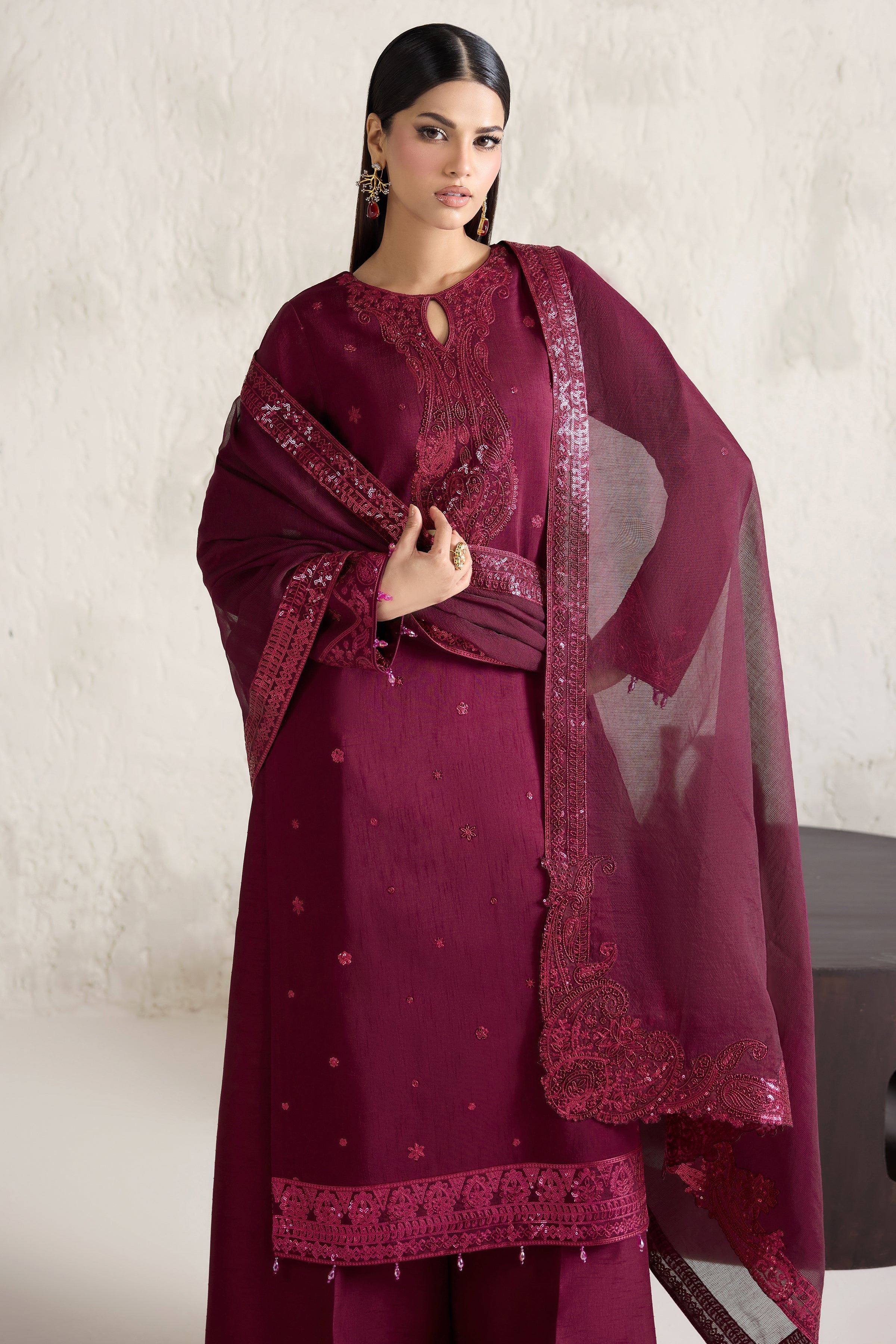 Farasha – Fuchsia Glow Style