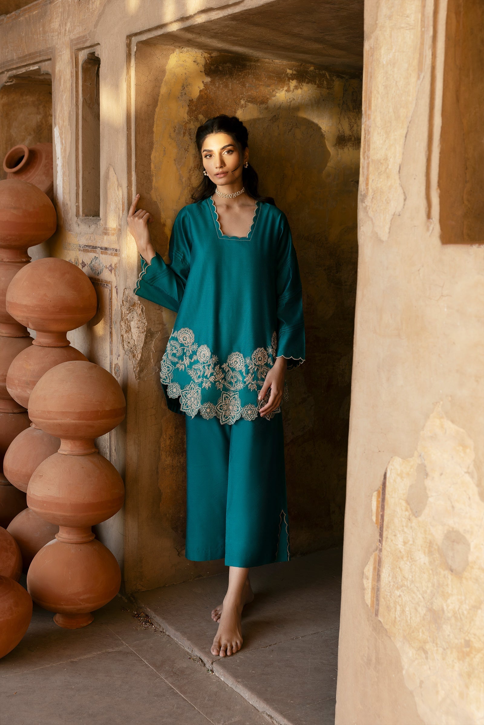 Caribbean Teal Matching Set