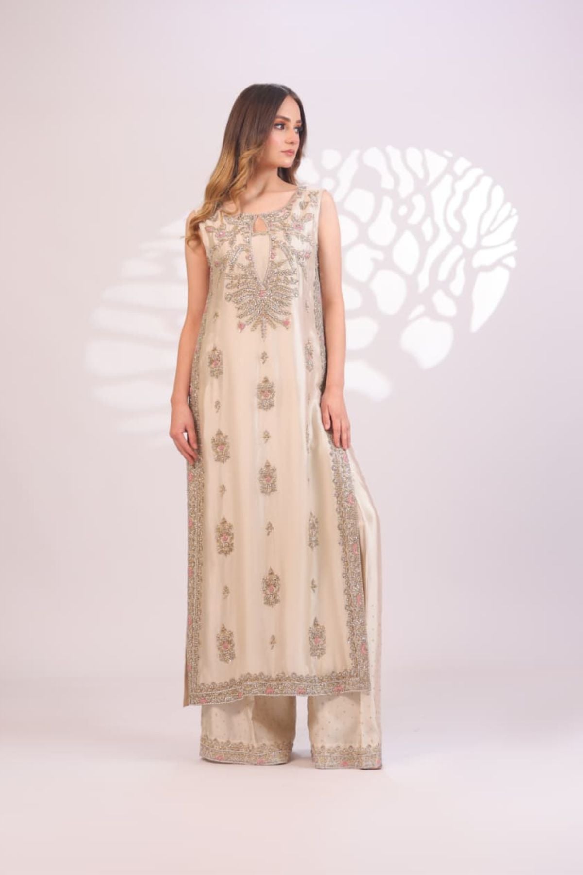 Ivory Bloom Style — Mairaz Ivory Embroidered Set