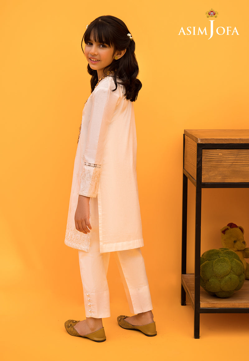 Ajkc-12 Embroidered Cambric 2 Pcs