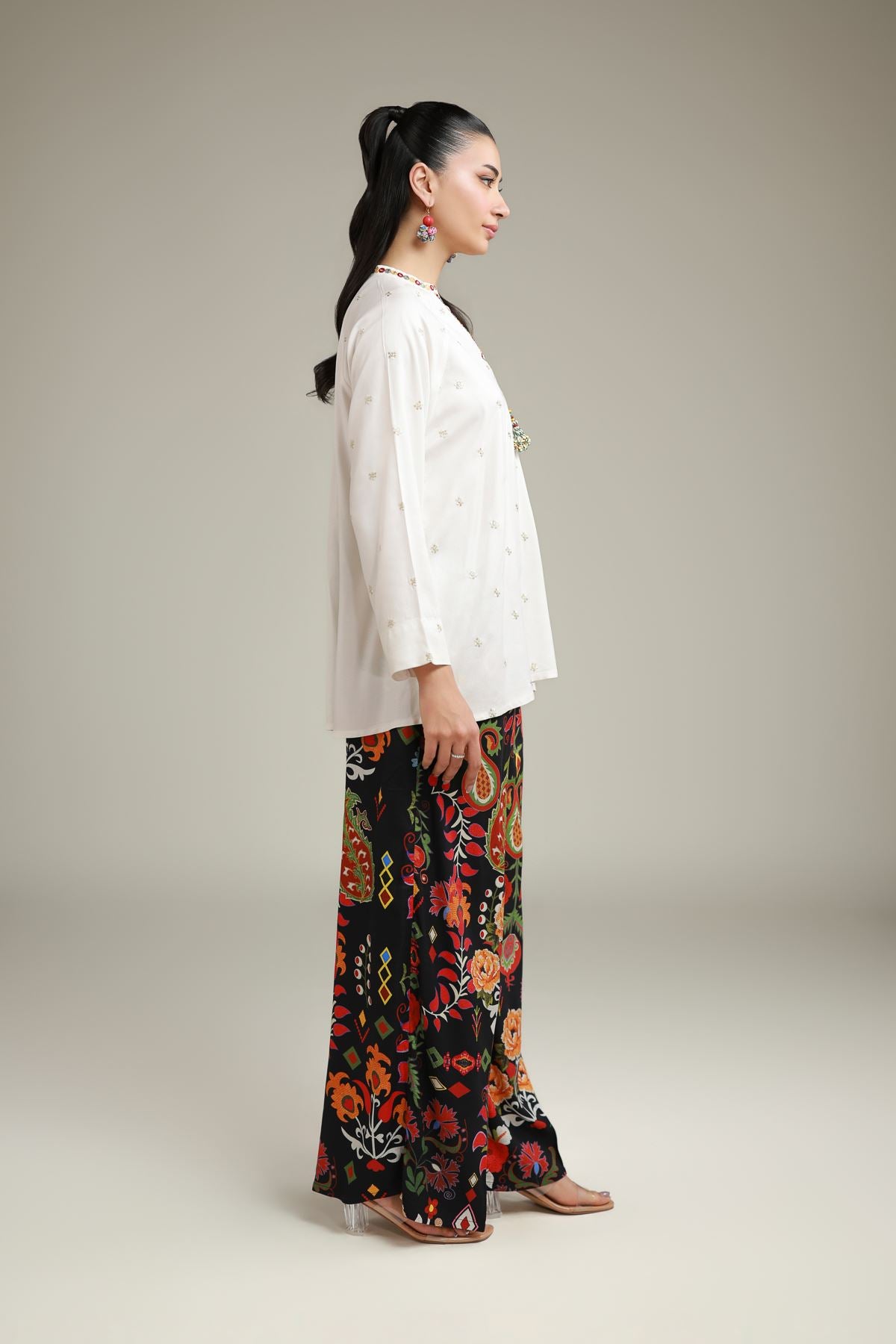 Viscose V-Neck Tunic