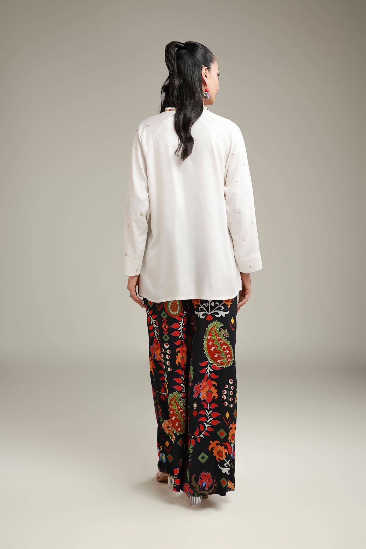 Viscose V-Neck Tunic