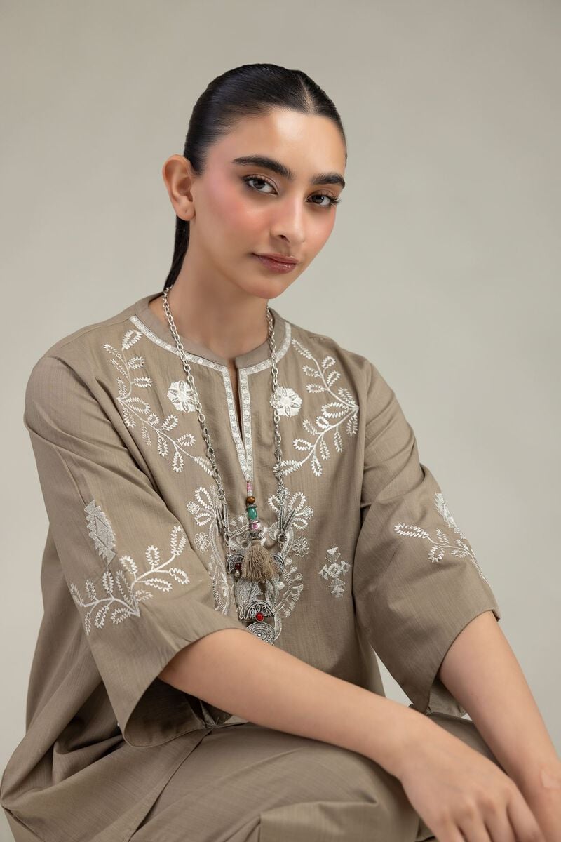 V-Neck Floral Shirt