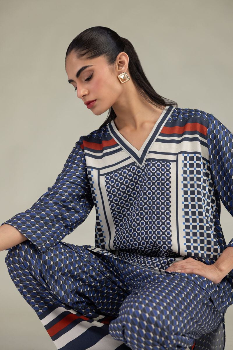 Viscose V-Neck Tunic