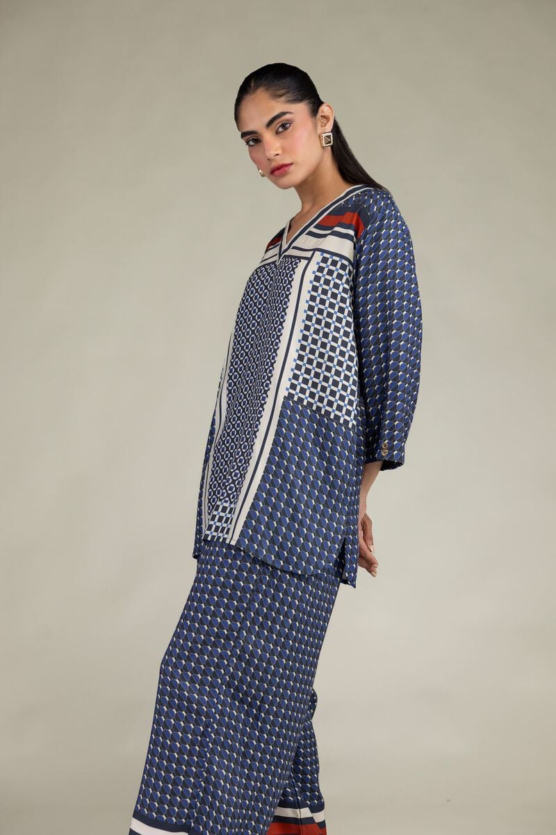Viscose V-Neck Tunic