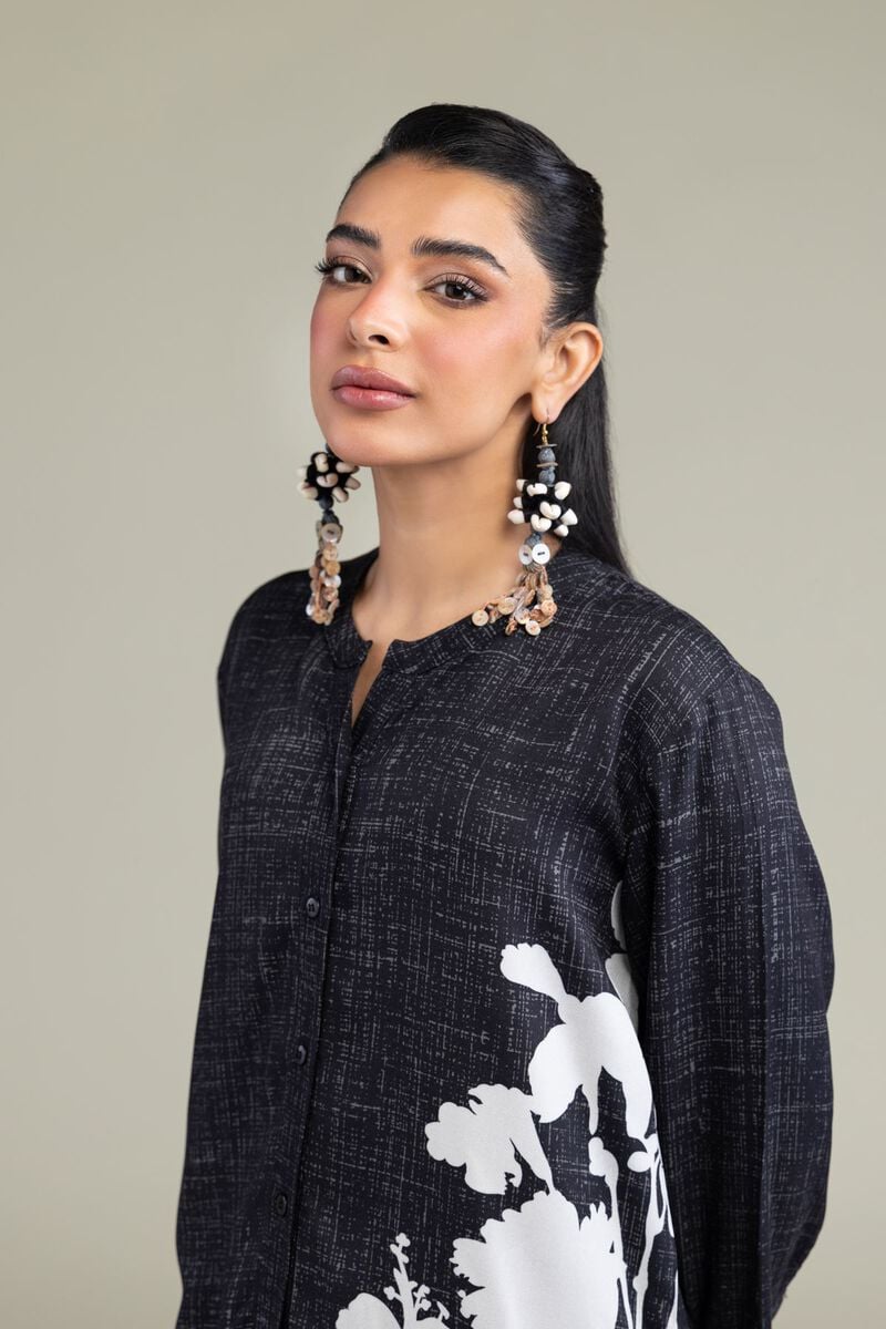 Black Viscose Shirt