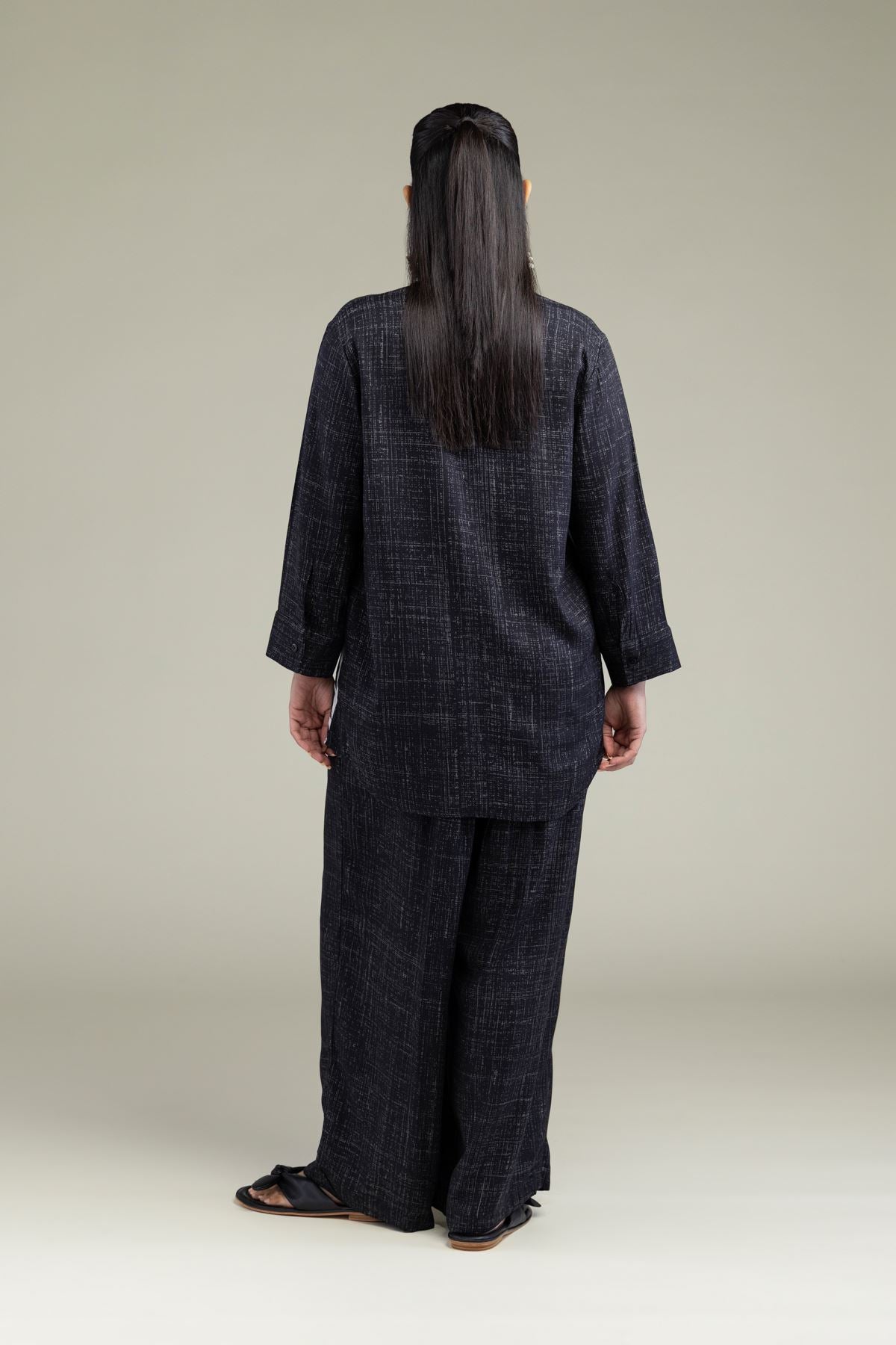 Black Viscose Shirt