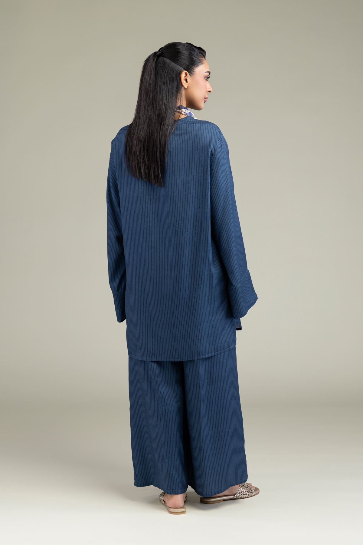 V-Neck Navy Shirt