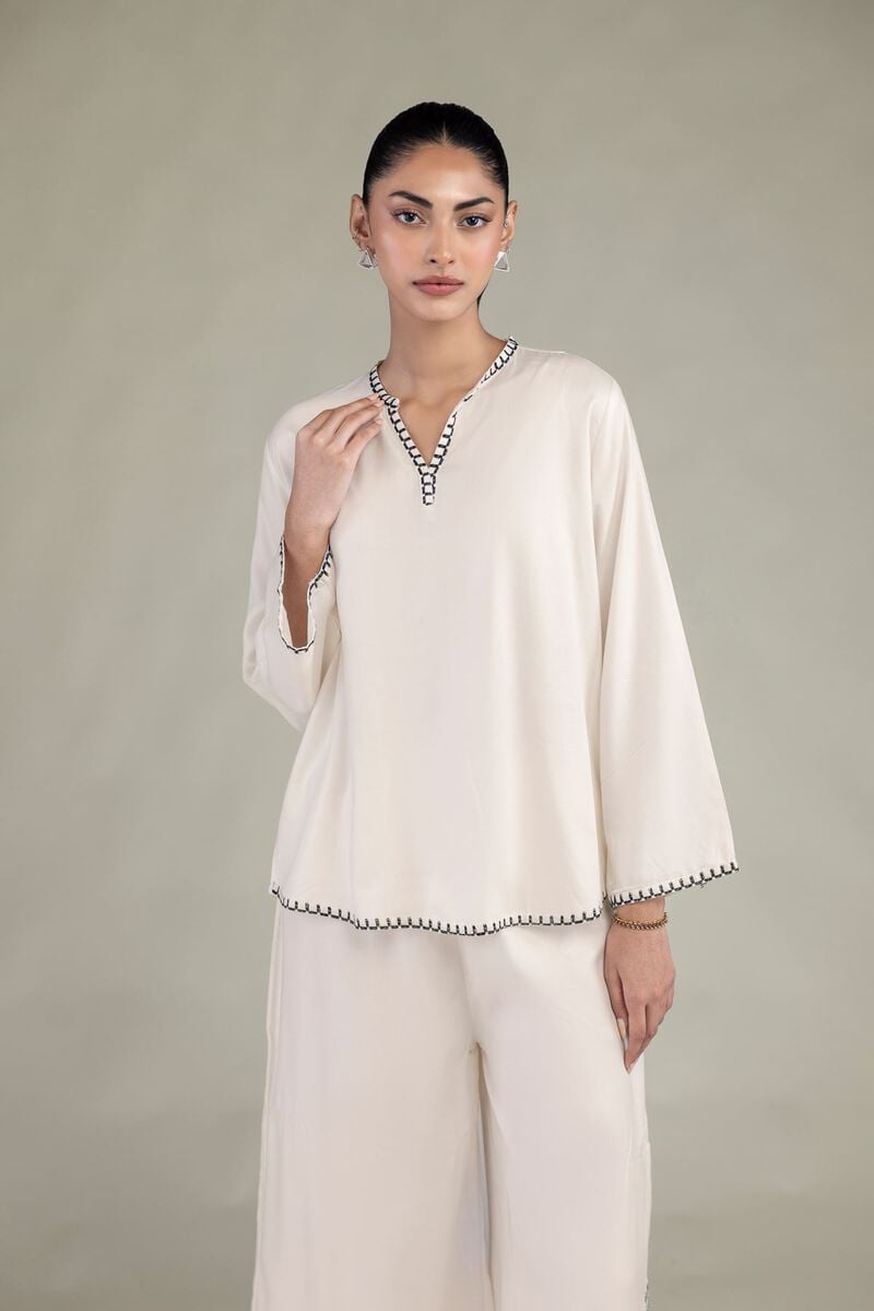 Solid Viscose Tunic