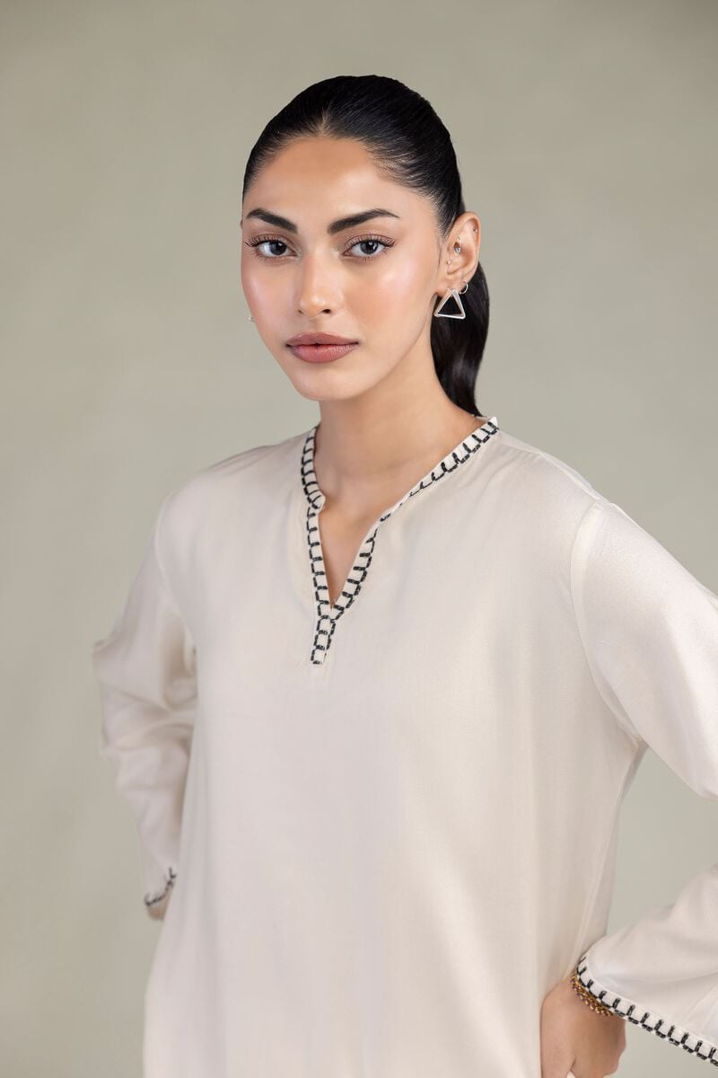 Solid Viscose Tunic