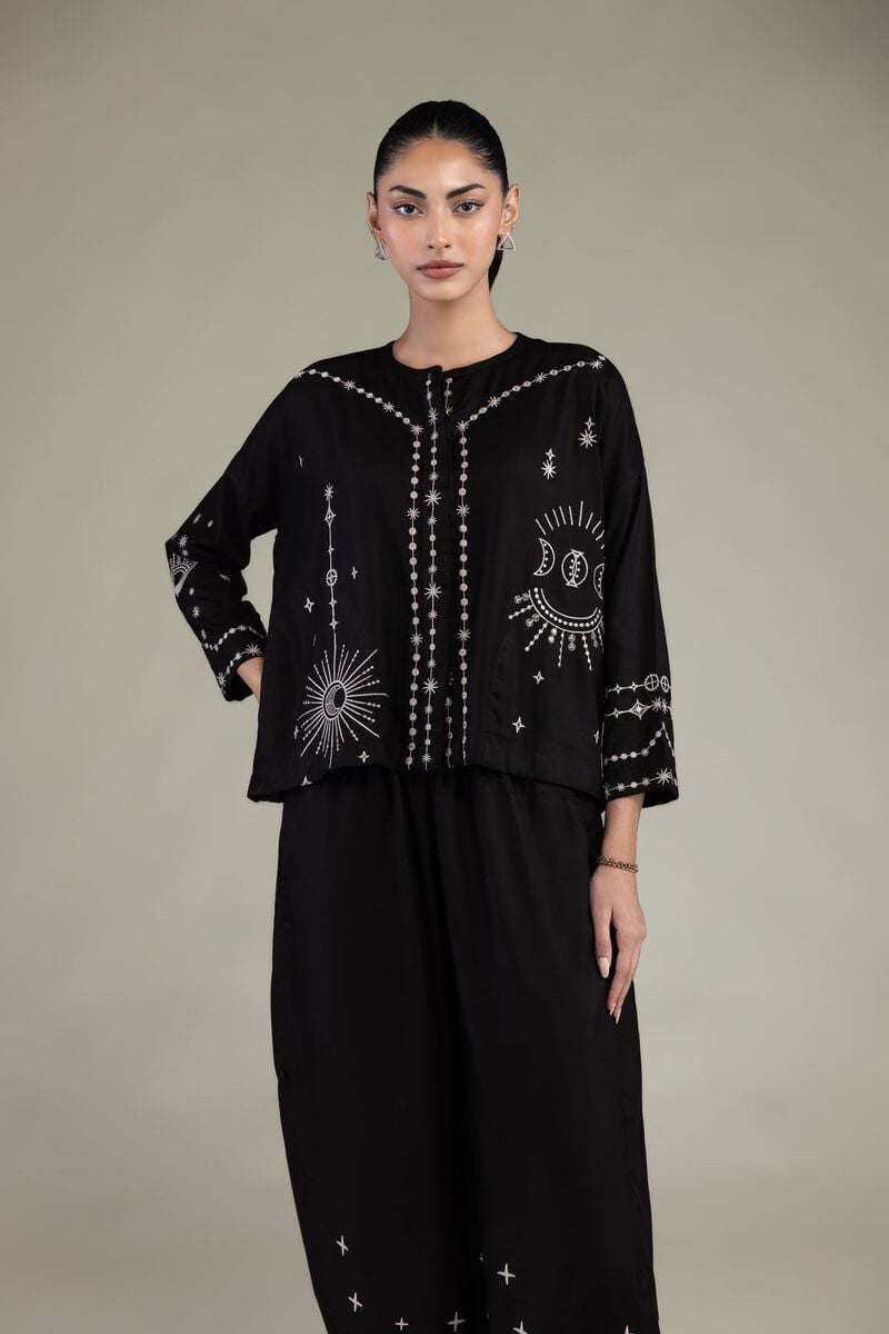 Black Round-Neck Shirt