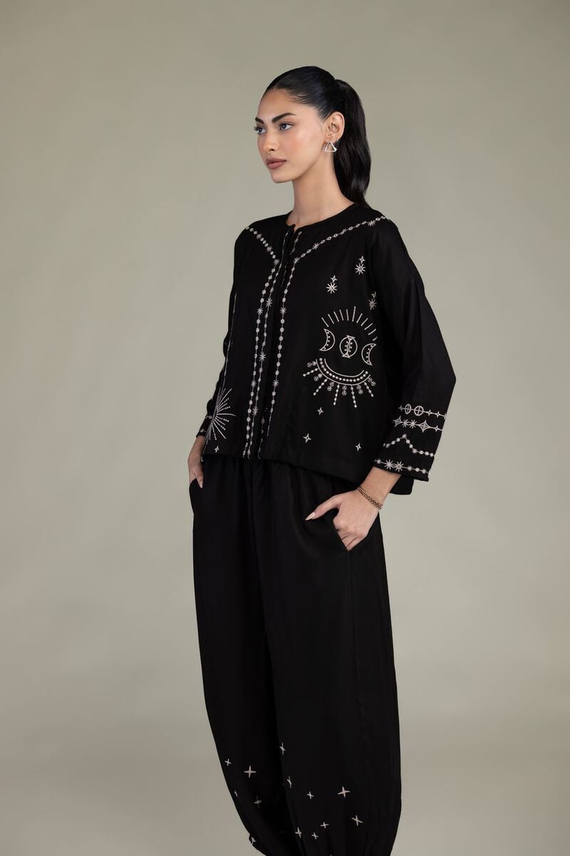 Black Round-Neck Shirt