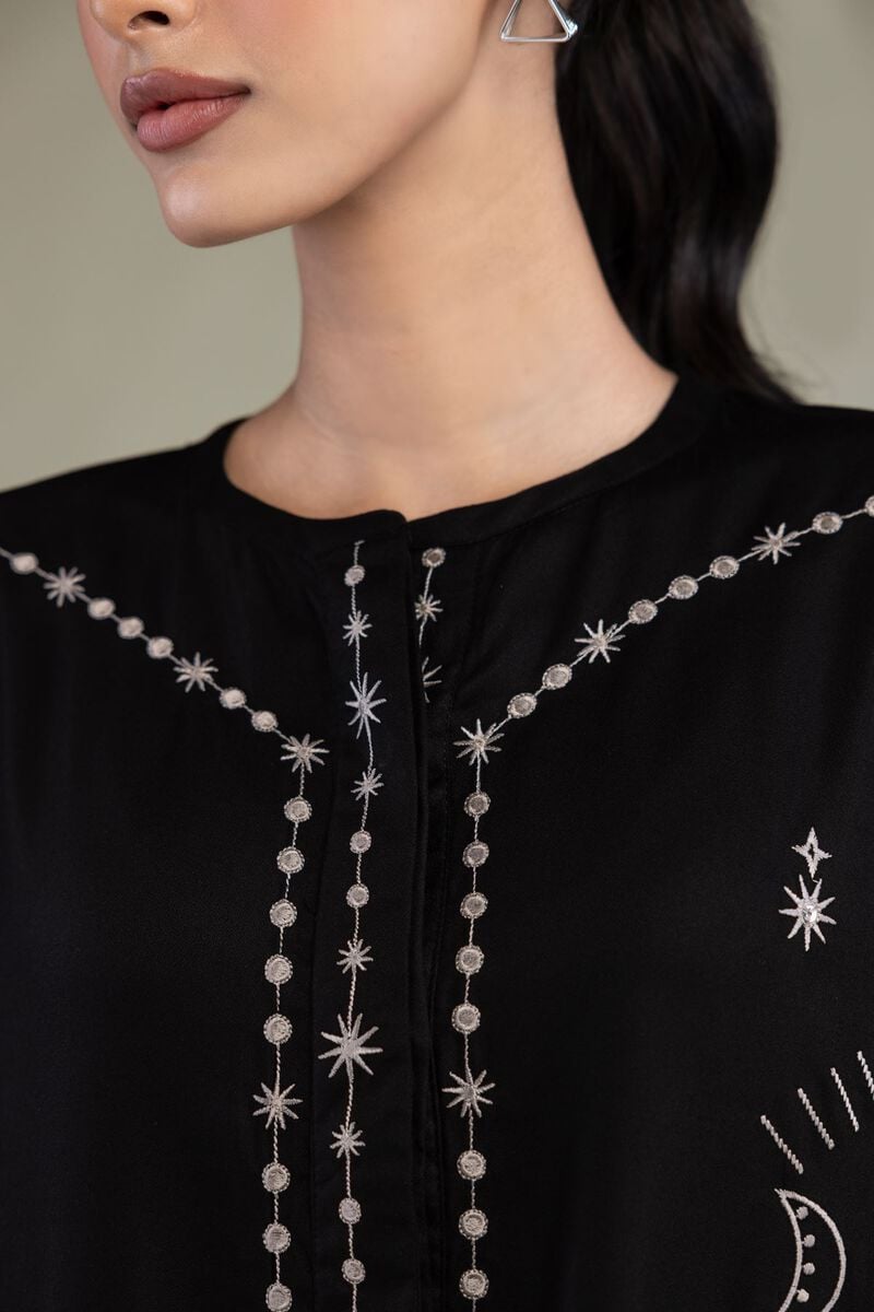 Black Round-Neck Shirt