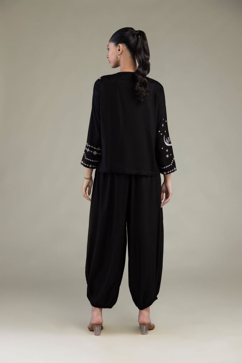 Black Round-Neck Shirt