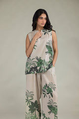 Printed Cambric Trousers