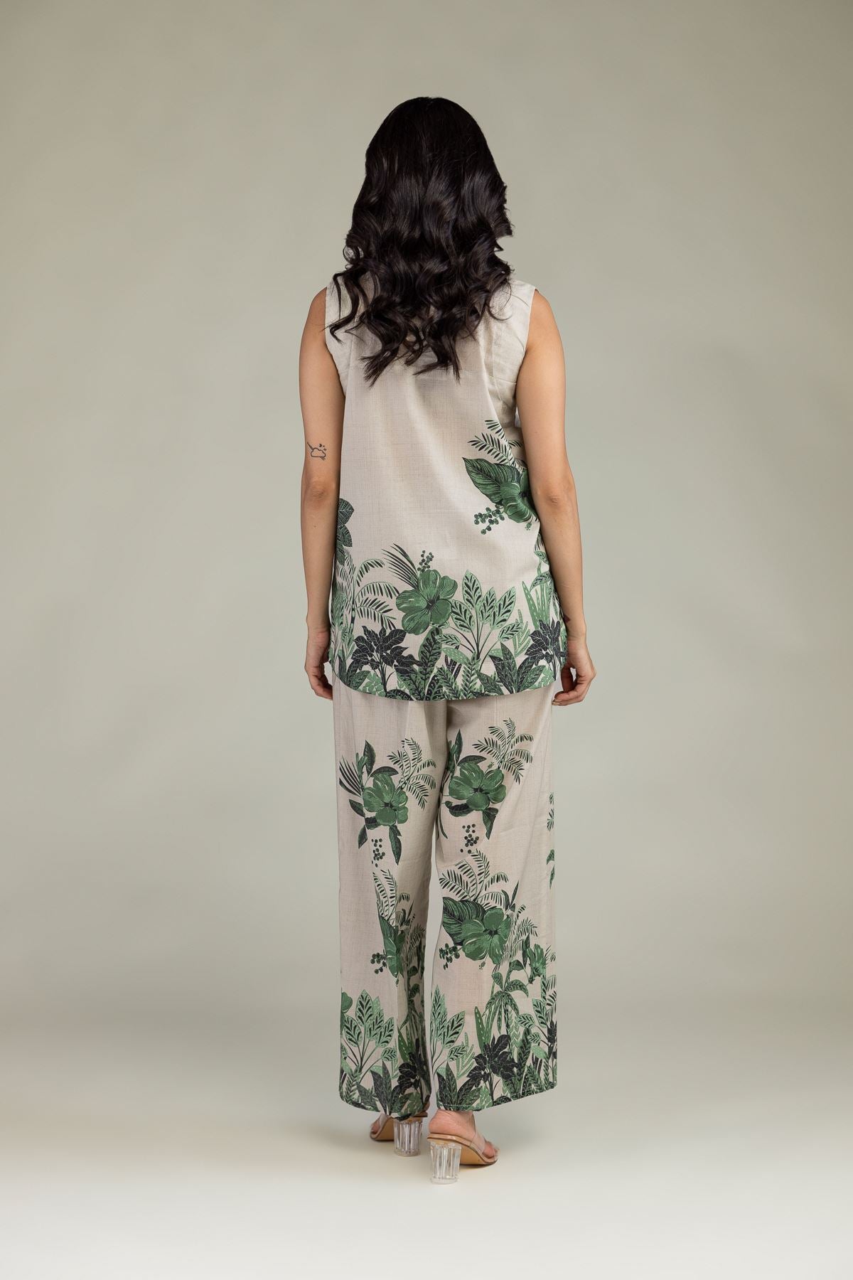 Floral Cambric Tunic