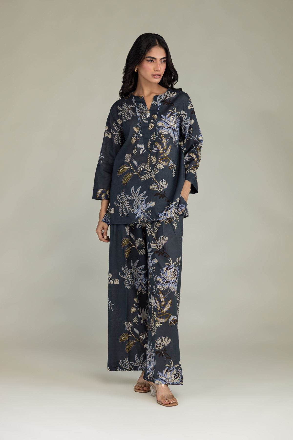Floral Cambric Trousers