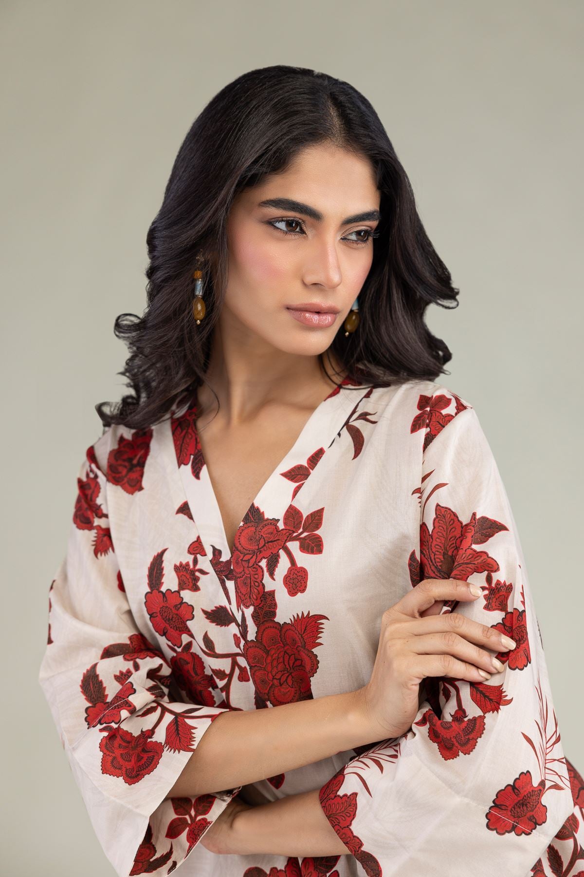 Floral Cambric Trousers