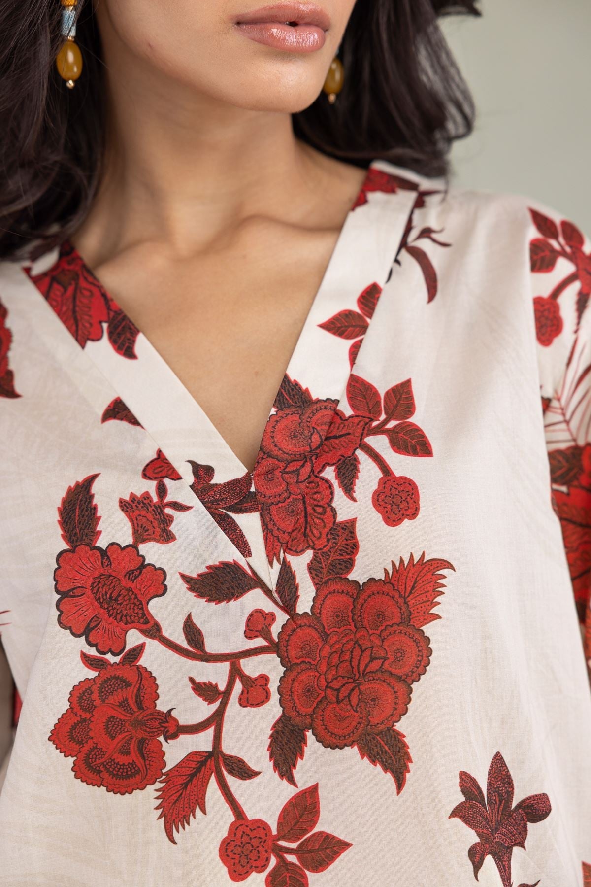 Floral Cambric Trousers