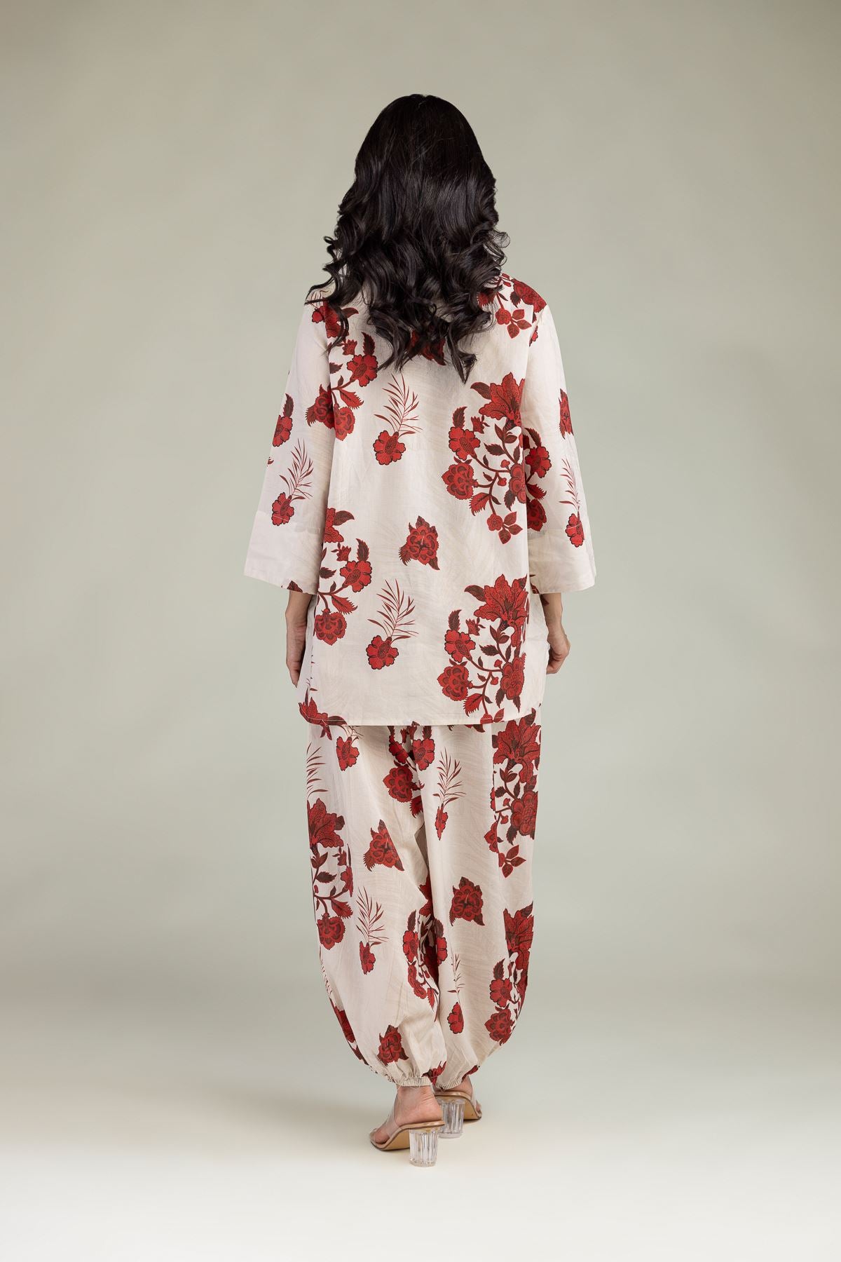 Floral V-Neck Tunic