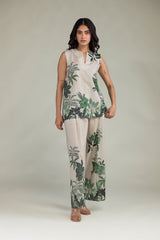 Floral Cambric Tunic