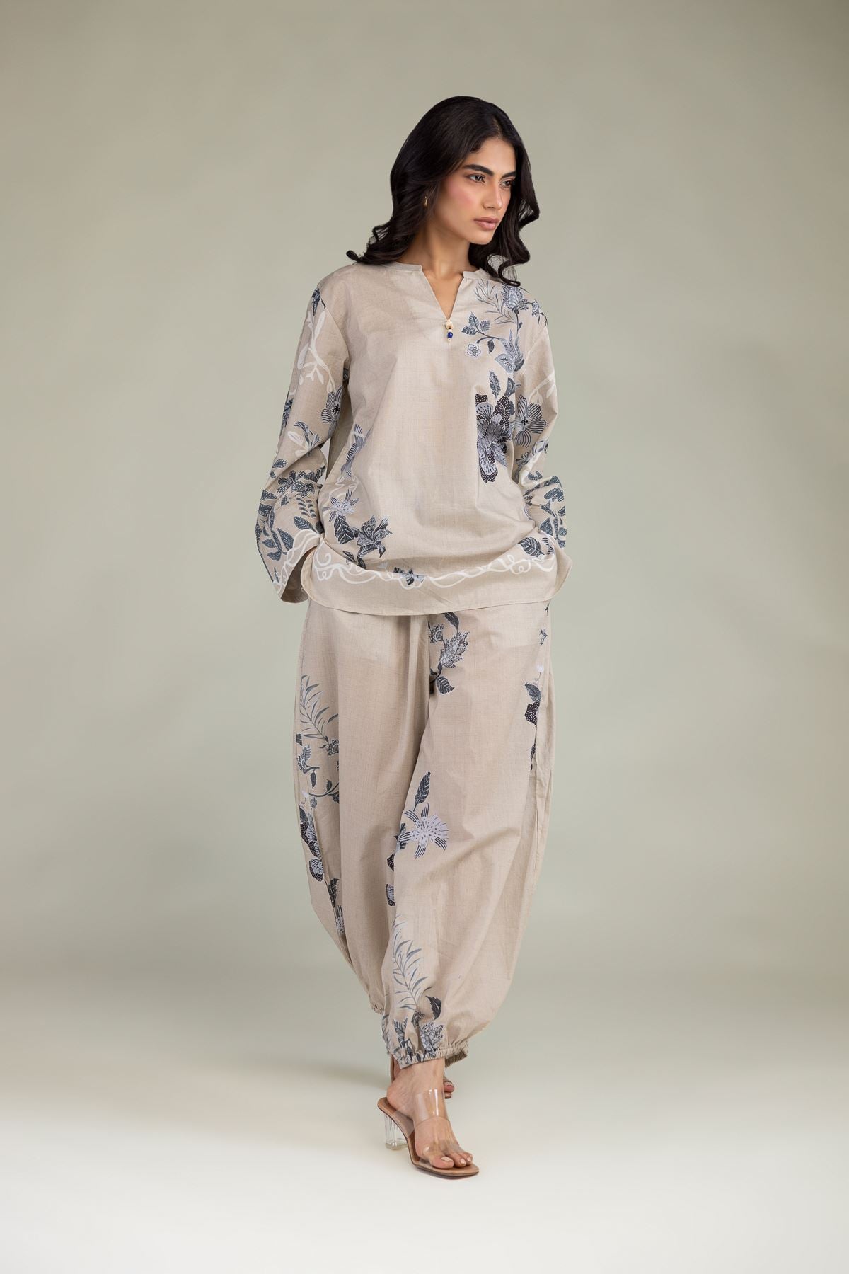 Cambric Floral Tunic