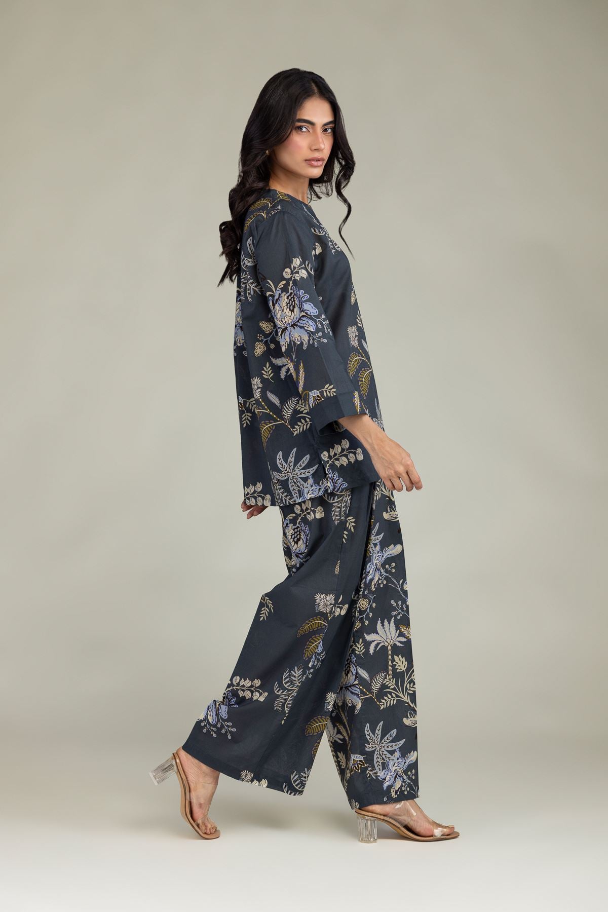 Floral Cambric Trousers