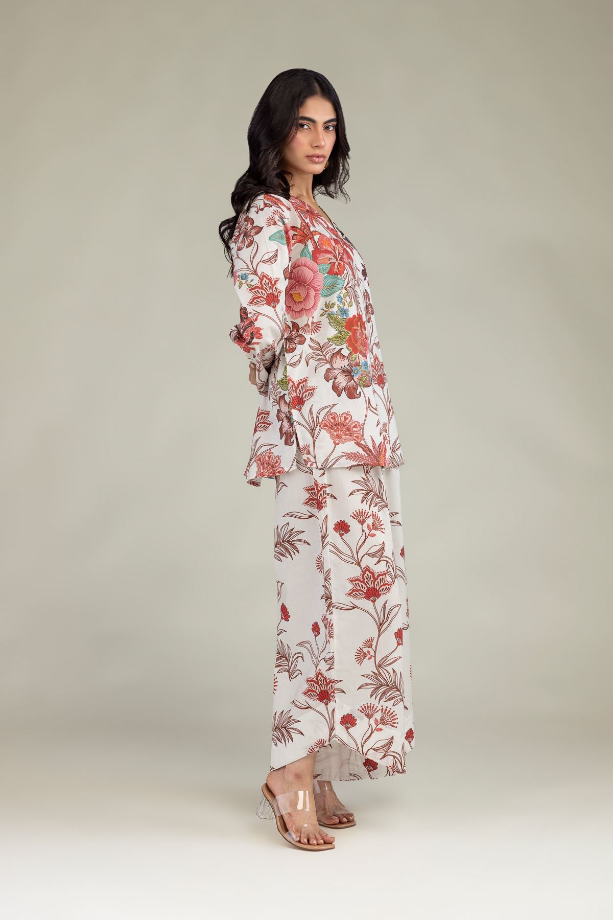 Floral Cambric Trousers