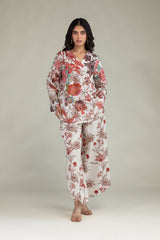 Floral Cambric Trousers