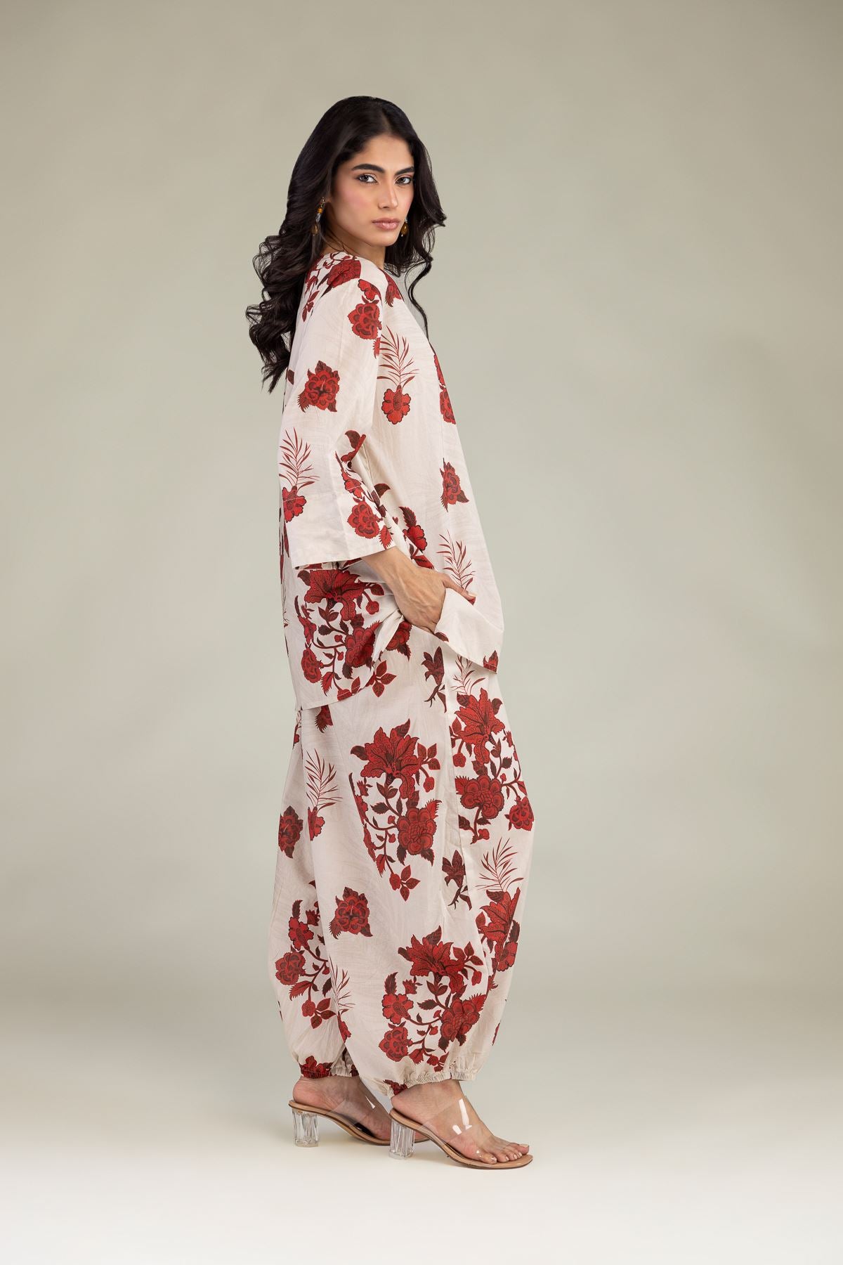 Floral Cambric Trousers