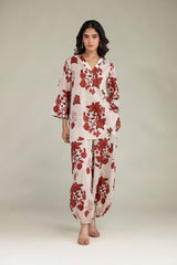 Floral Cambric Trousers