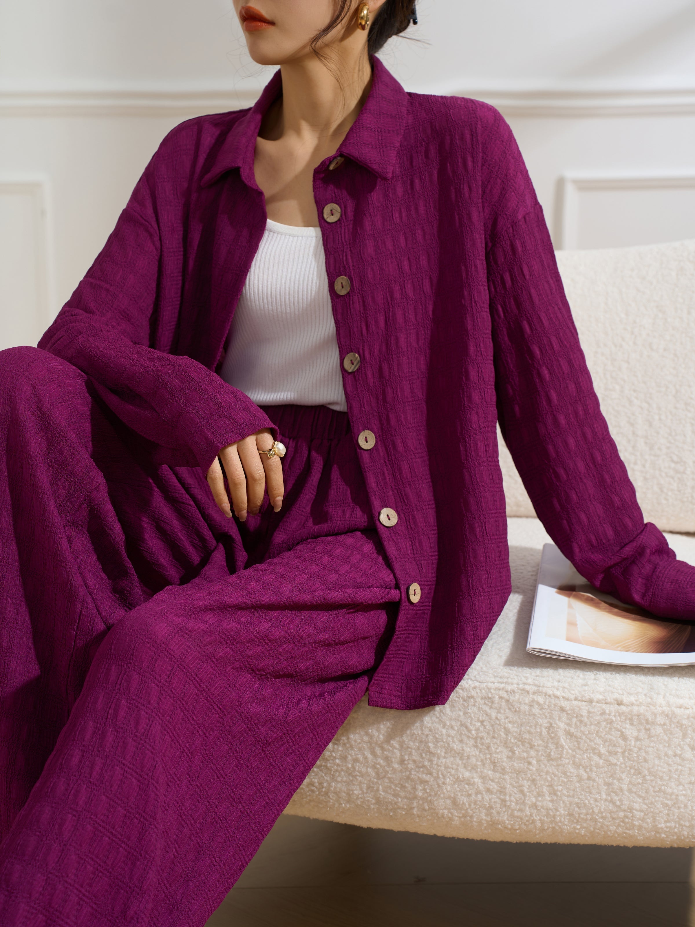 Tavira Textured Summer Suit