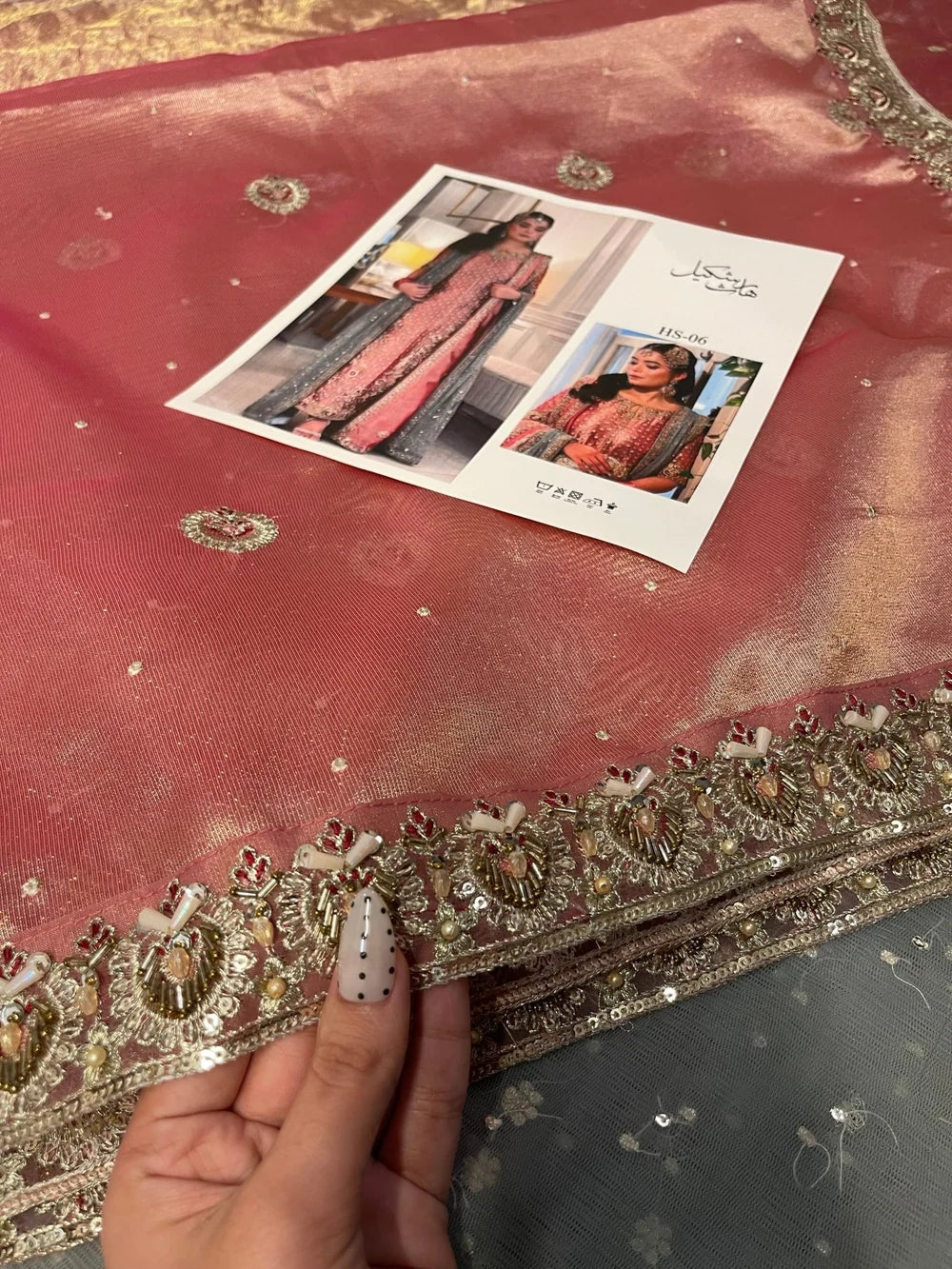 Haris Shakeel – Iqra Style, 2 Dupattas
