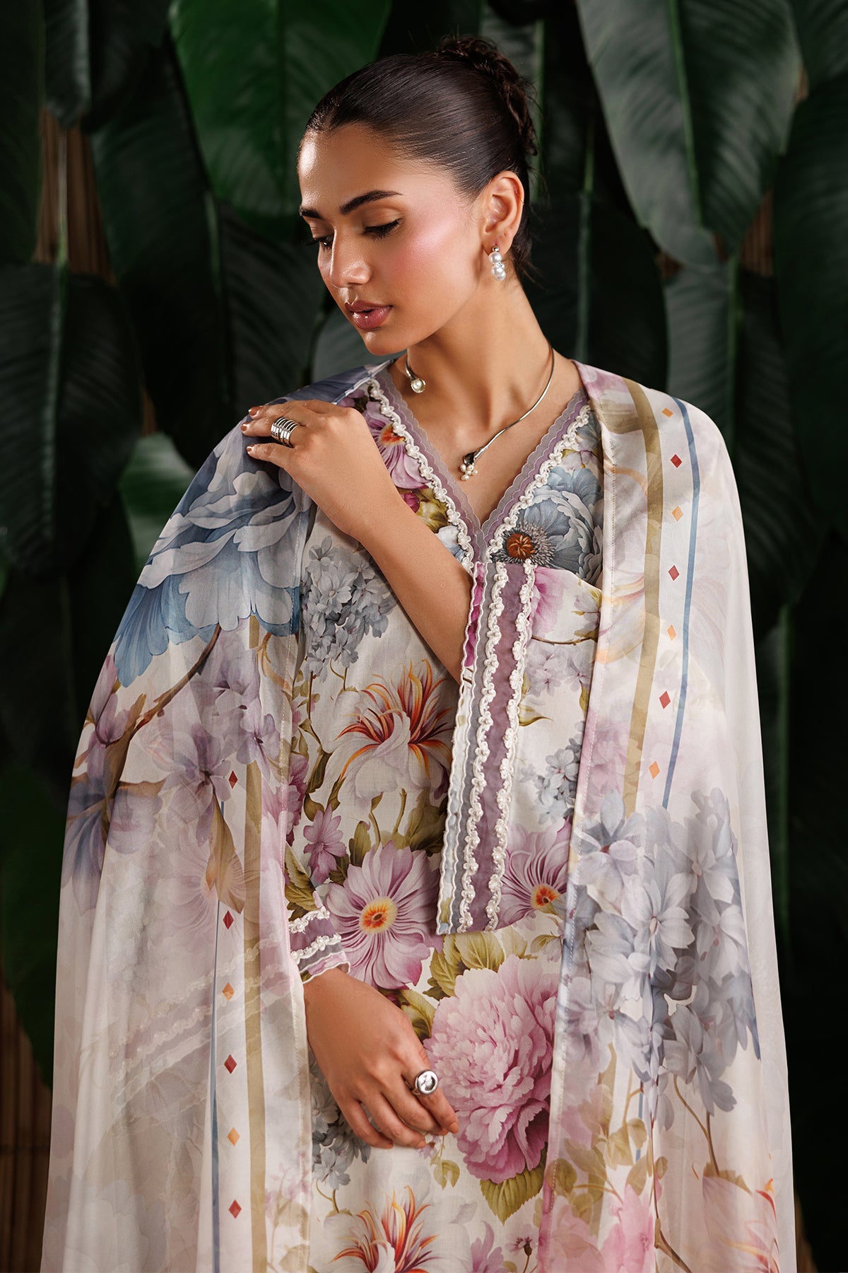 EMBROIDERED LAWN SF-4531