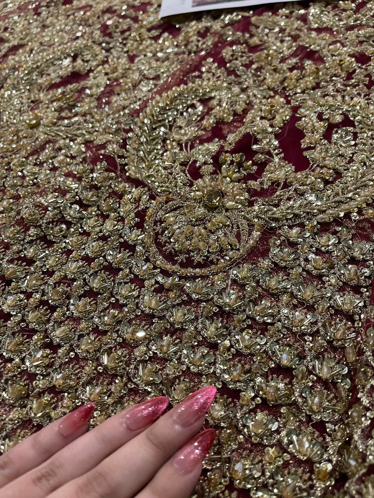 Faiza Saqlain – Ayana Style (Maroon)