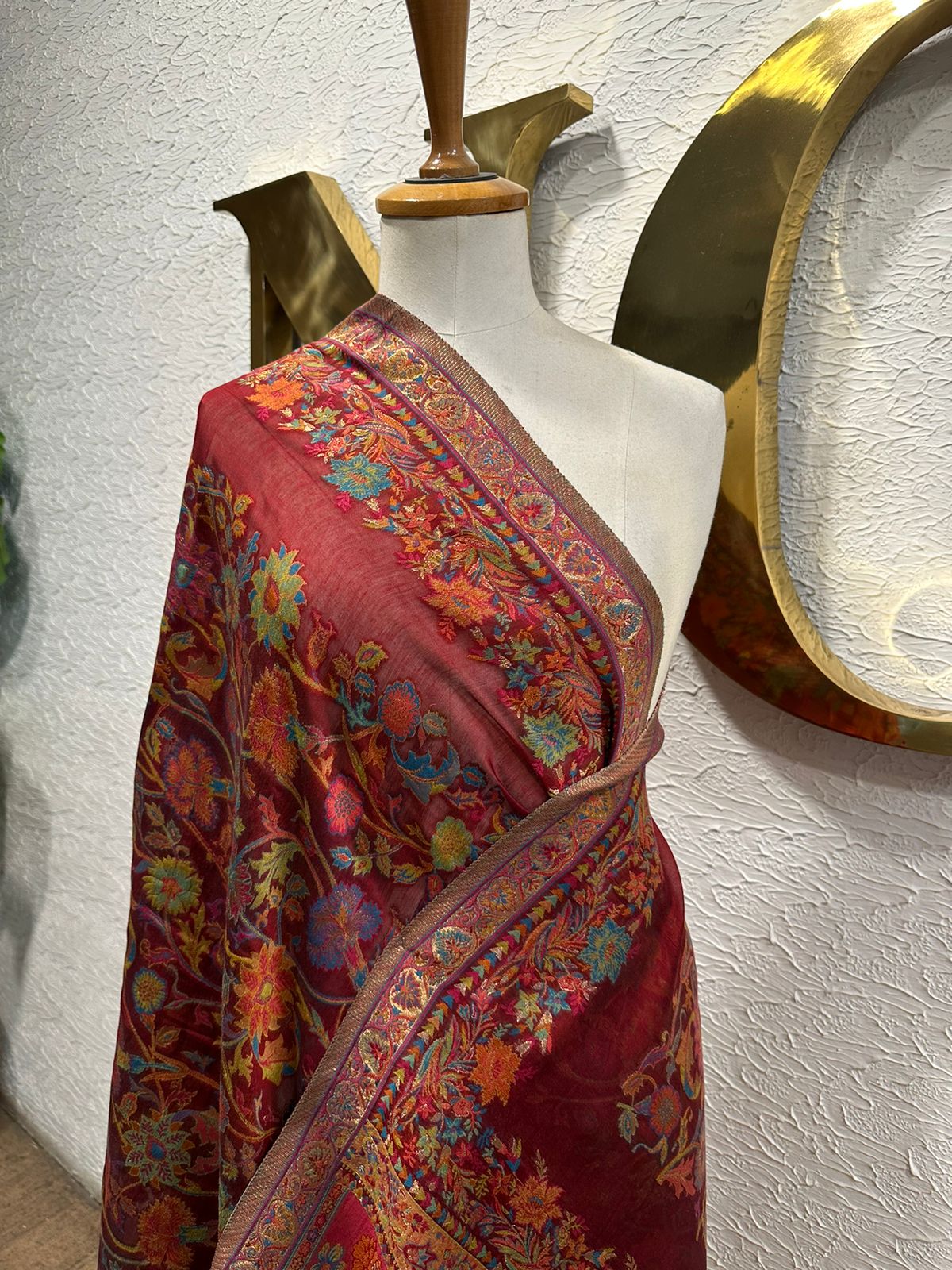 Maroon Floral