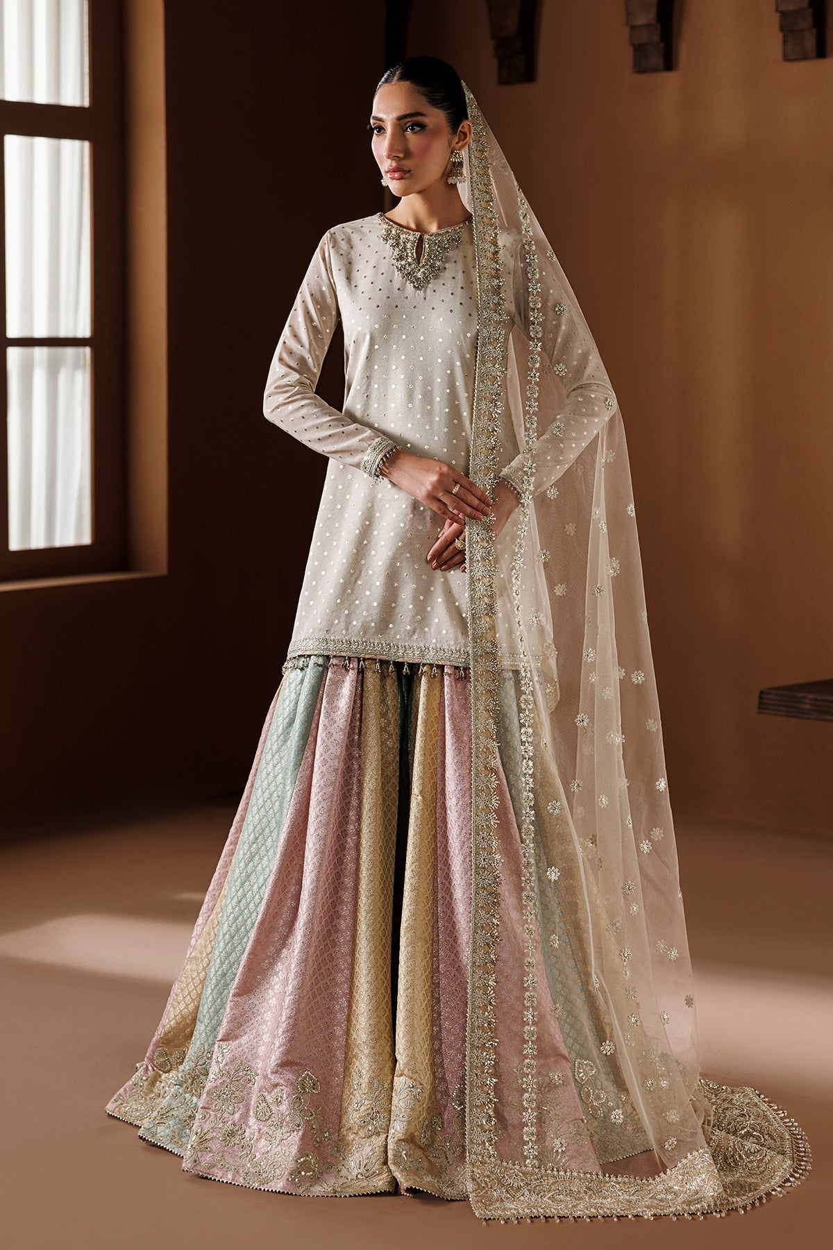 Embroidered Zarri Chiffon Sf-4435