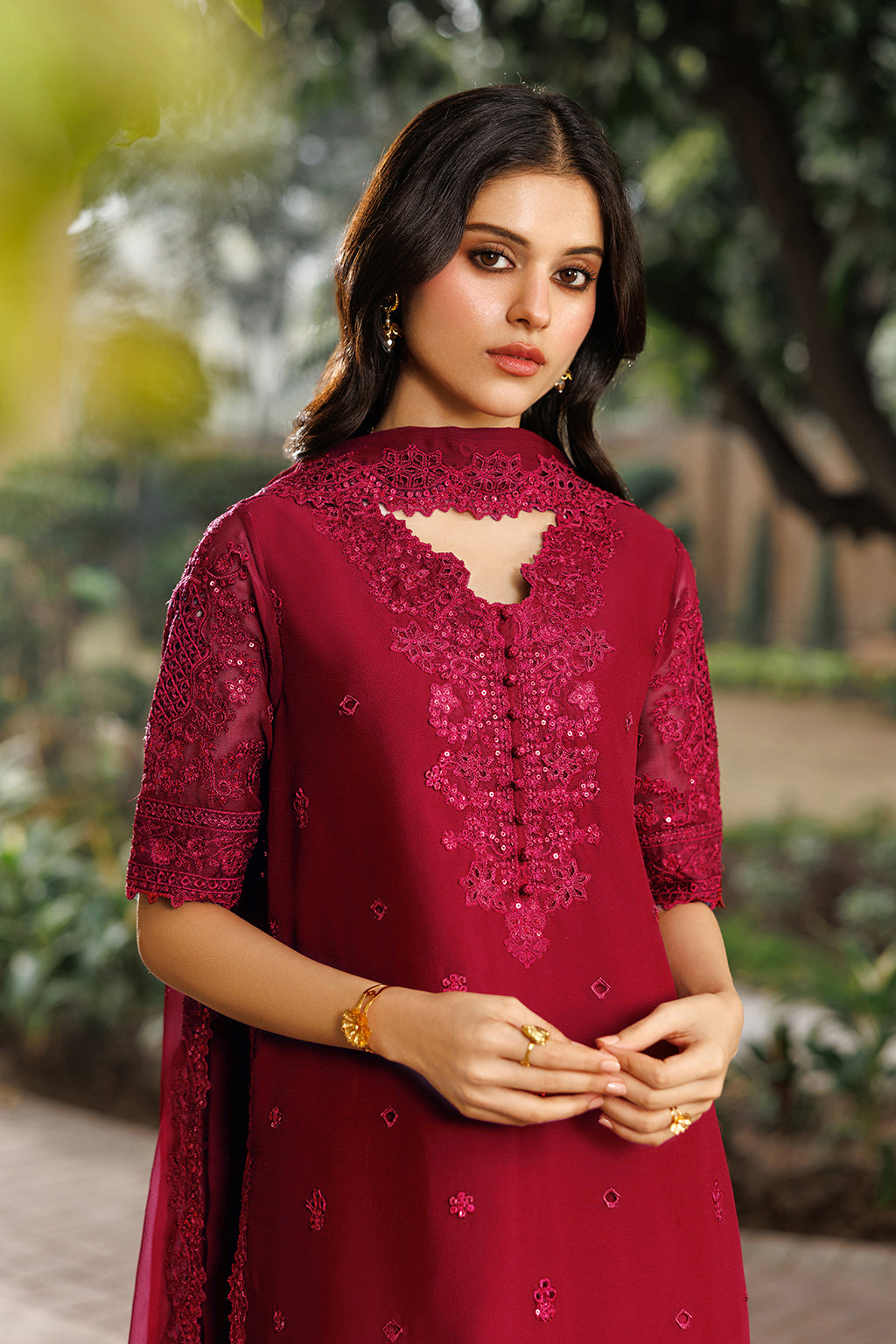 CC-97 Embroidered Chiffon - CC-97-EMBROIDERED-CHIFFON