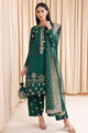 3 Piece Unstitched Embroidered Lawn Suit