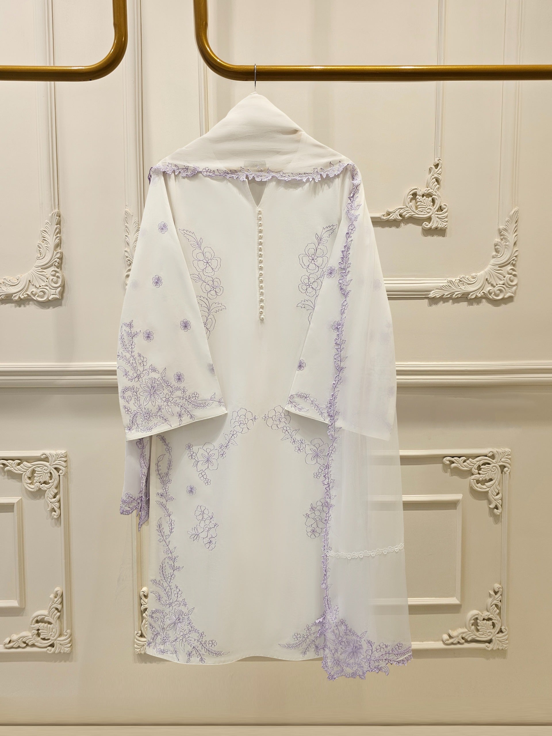 Pure Embroidered Lawn Suit S111640