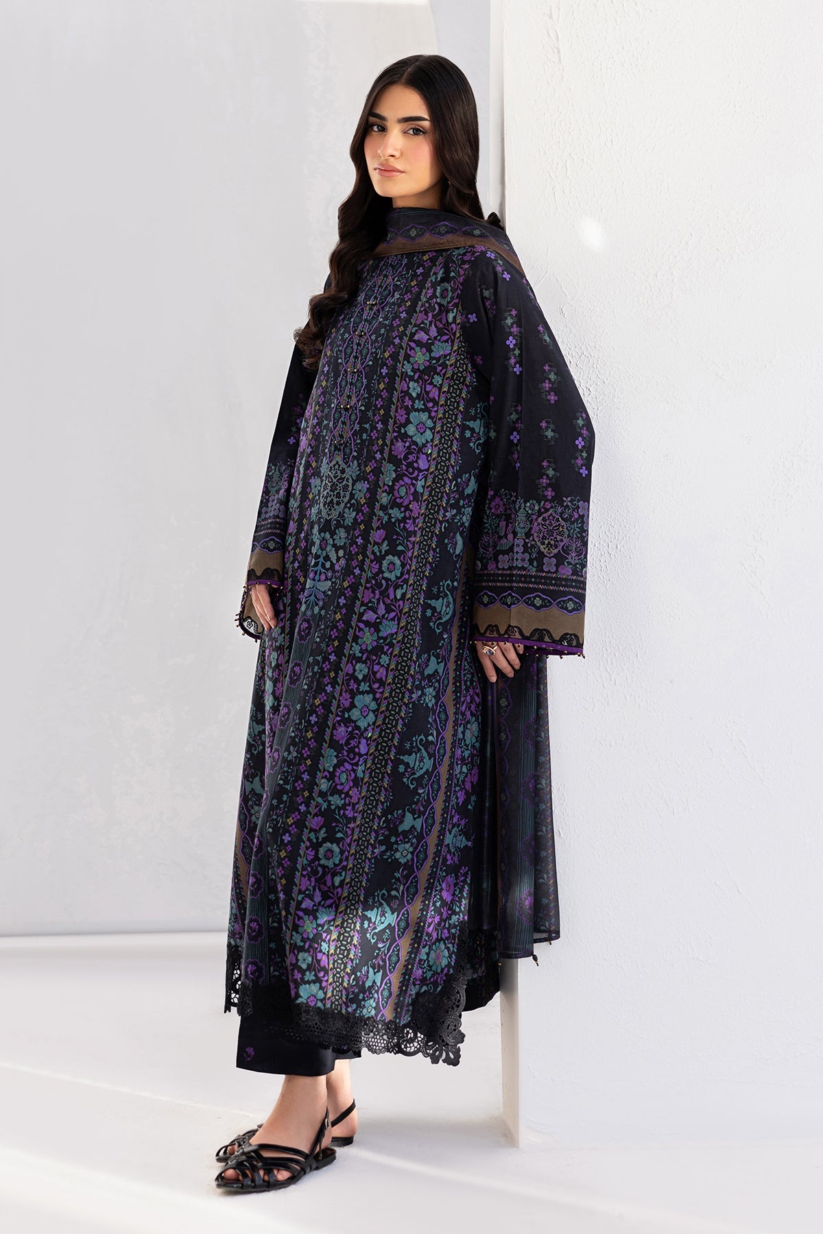 EMBROIDERED LAWN SF-4453