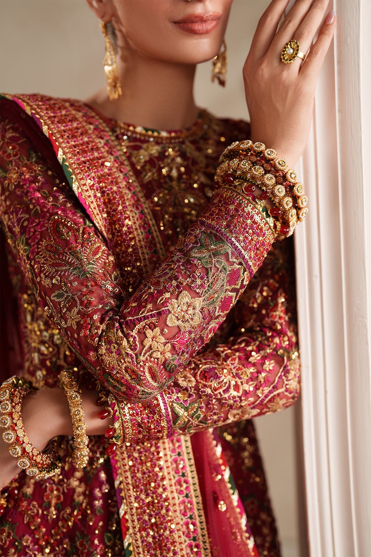 EMBROIDERED NET SF-4370