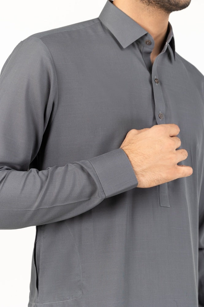 Ribbed Polo Shirt