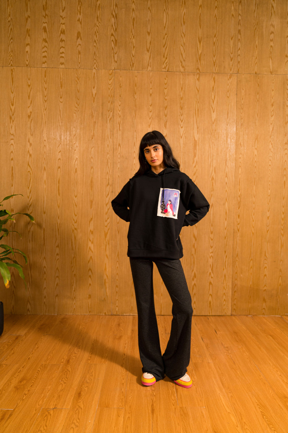 Oversized Graphic Hoodie