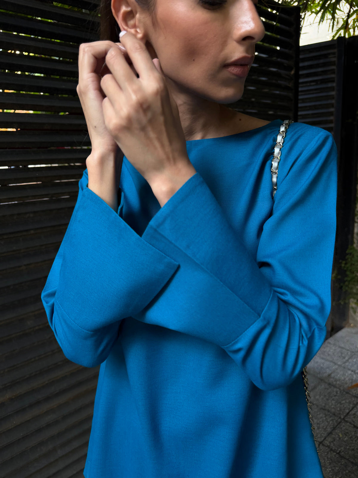 Teal Power Tunic