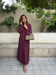 Burgundy Dhaaga Set