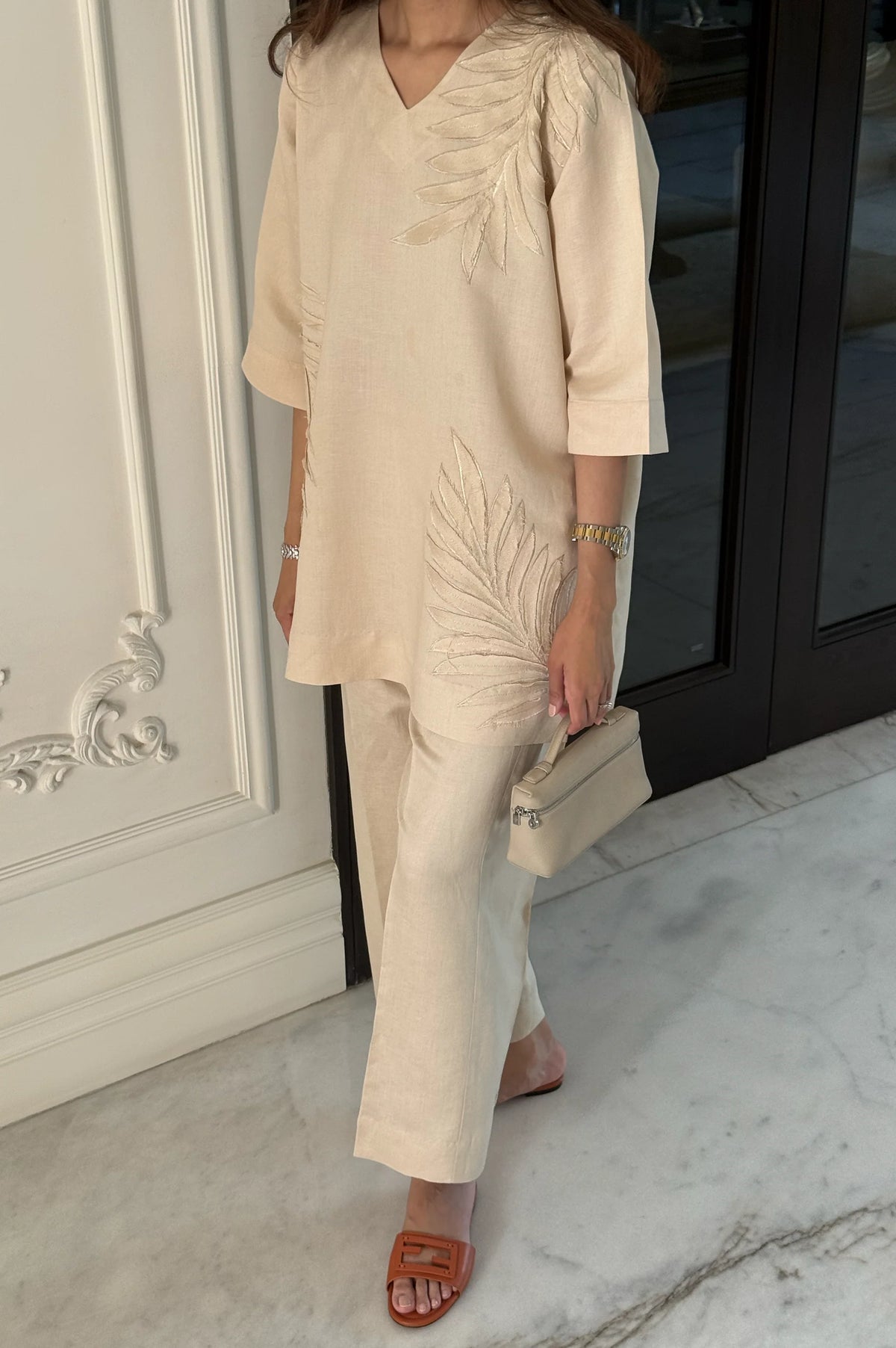 Ivory Tan Set