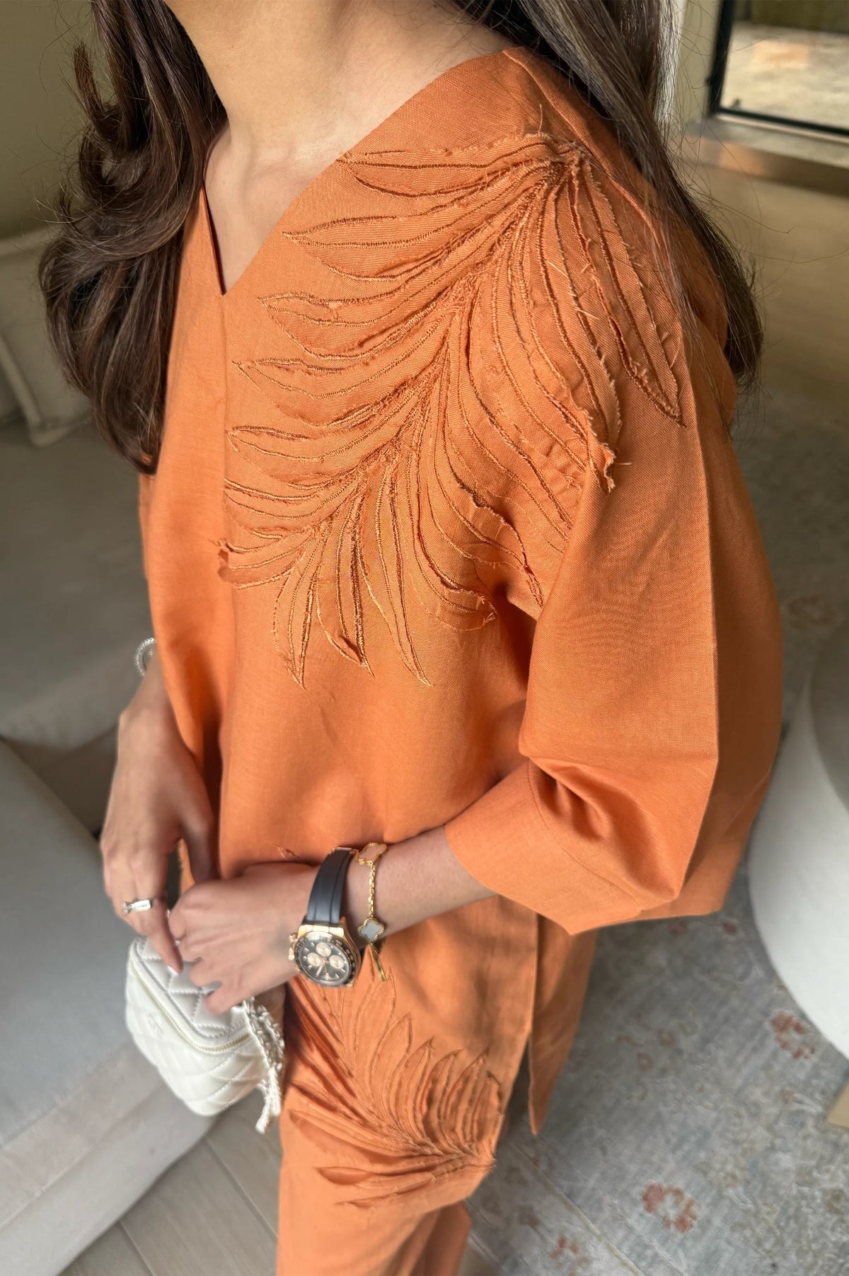Peach Tan Set
