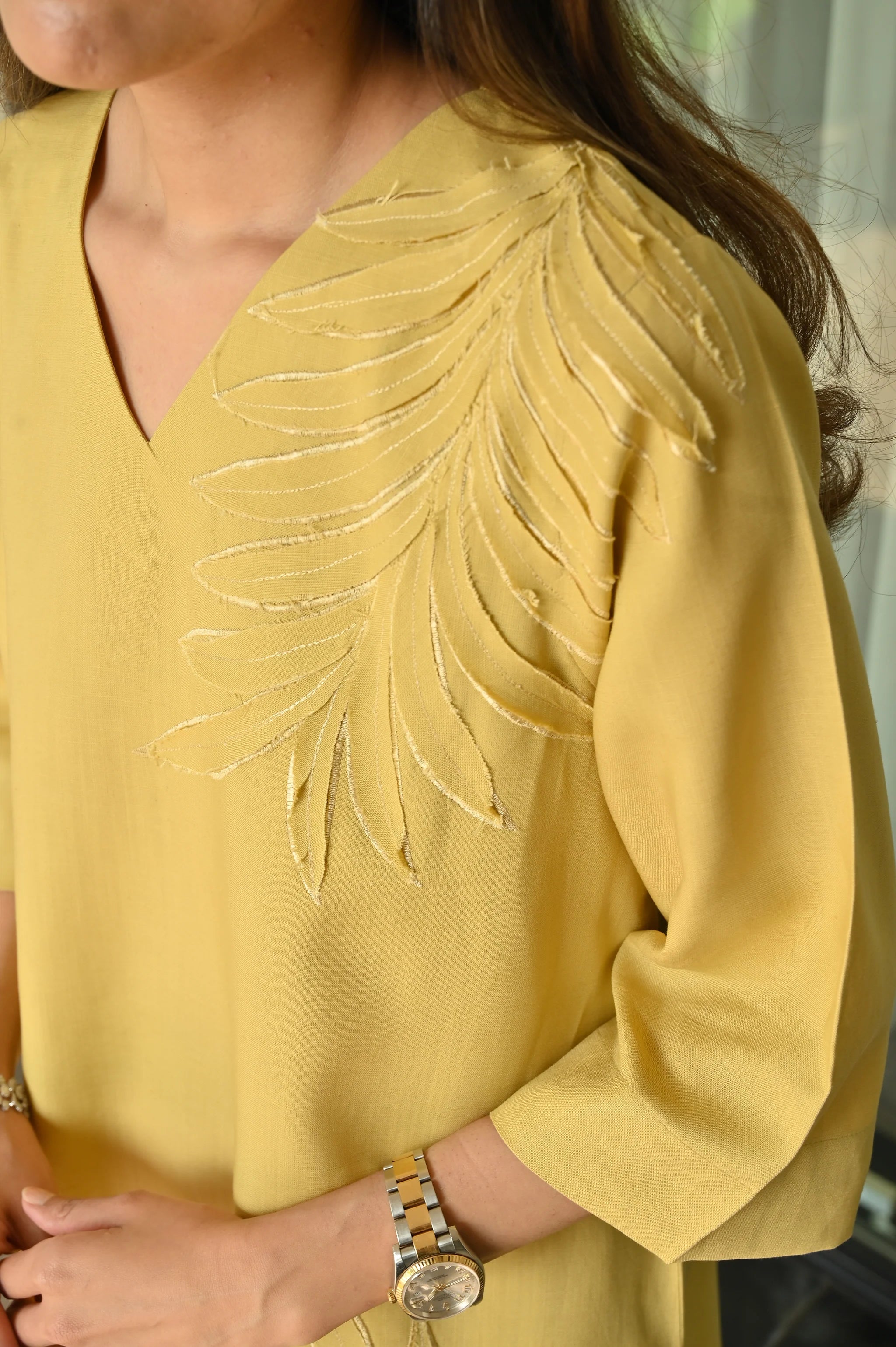Yellow Tan Set