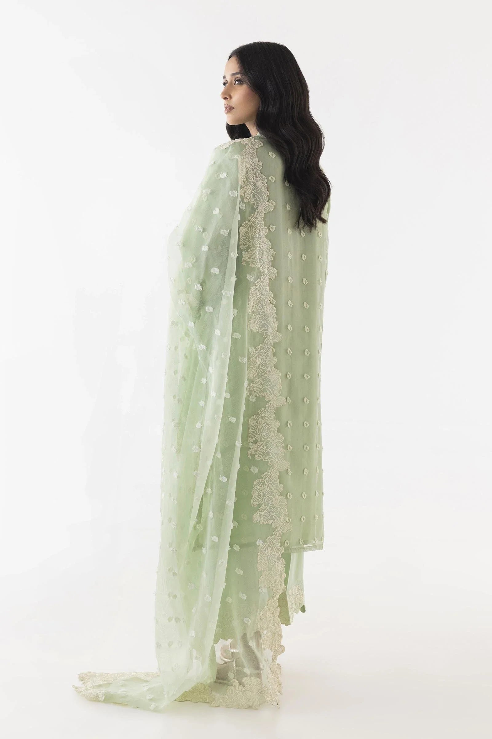 3 PC Embroidered Suit